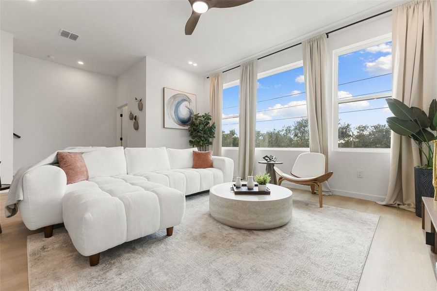 Furnished interior view inside a new home in , St. Petersburg (Image 17). Furnished interior view inside a new home in , St. Petersburg (Image 17).