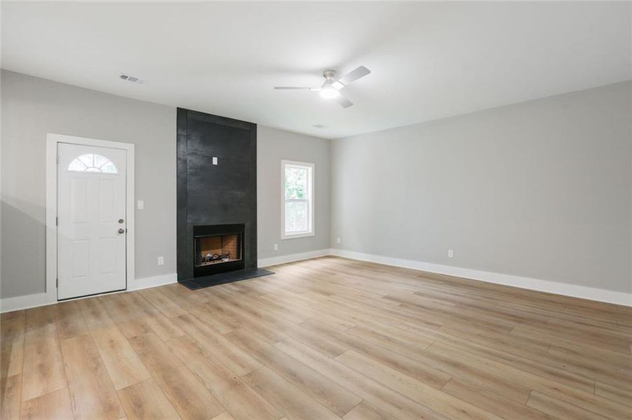 Spacious, unfurnished interior of a new home in , Lithonia (Image 16). Spacious, unfurnished interior of a new home in , Lithonia (Image 16).