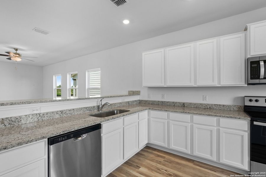 Furnished interior view inside a new home in Blue Wing, San Antonio (Image 5). Furnished interior view inside a new home in Blue Wing, San Antonio (Image 5).