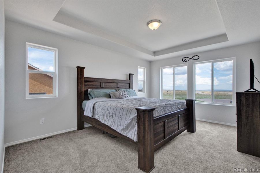 Furnished interior view inside a new home in , Peyton (Image 30).