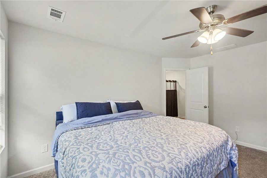 Furnished interior view inside a new home in , Atlanta (Image 29).
