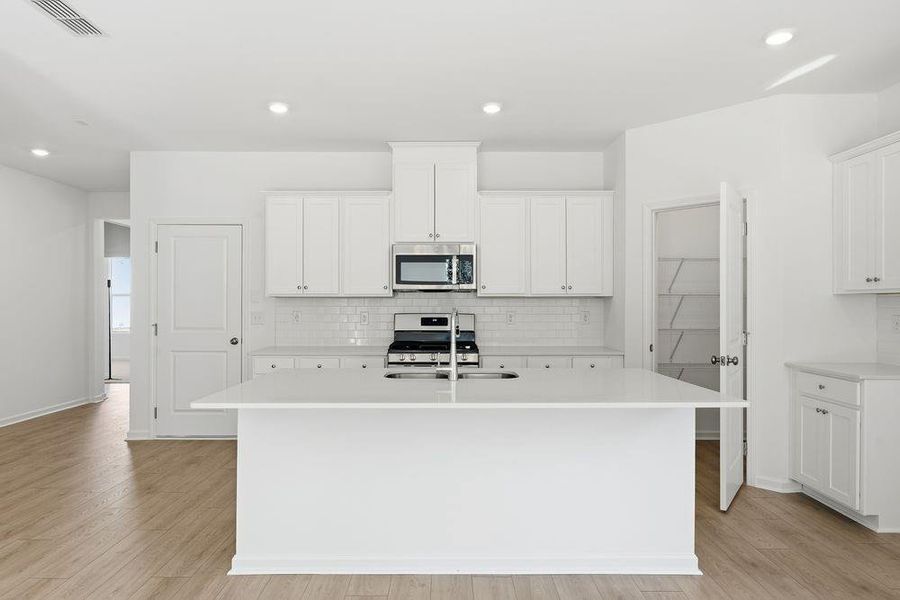 Furnished interior view inside a new home in Heritage River, Euharlee (Image 12).