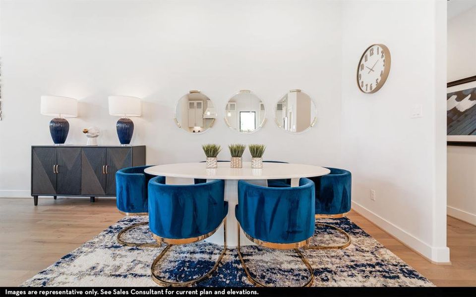 Furnished interior view inside a new home in Green Meadows, Celina (Image 17).