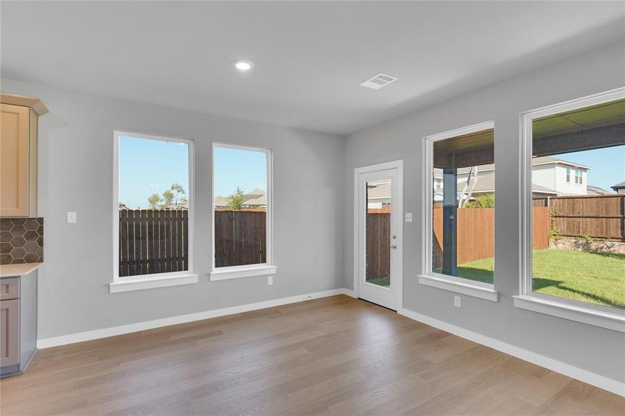 Spacious, unfurnished interior of a new home in Mercer Meadows, Royse City (Image 17). Spacious, unfurnished interior of a new home in Mercer Meadows, Royse City (Image 17).