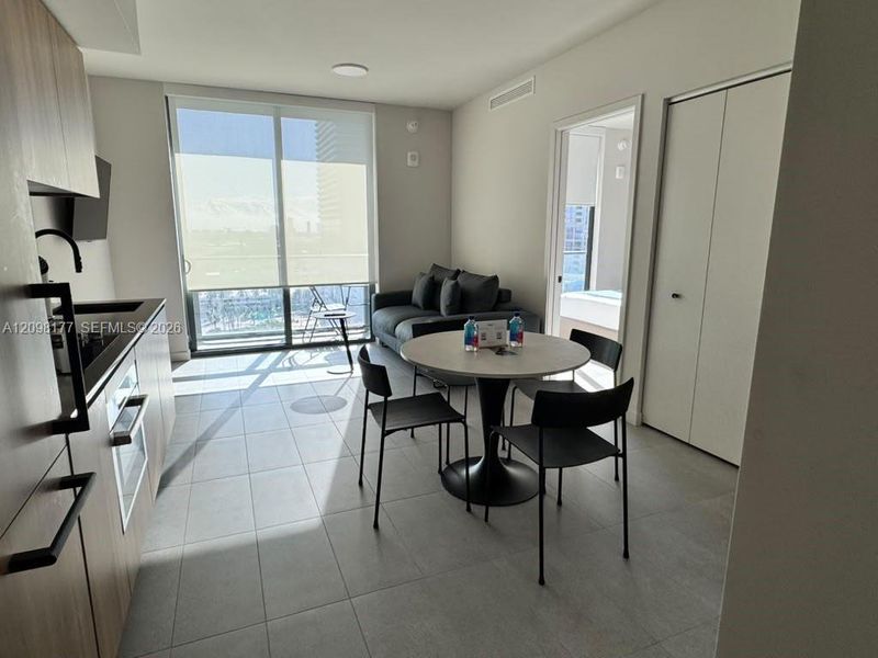 Furnished interior view inside a new home in , Miami (Image 8). Furnished interior view inside a new home in , Miami (Image 8).