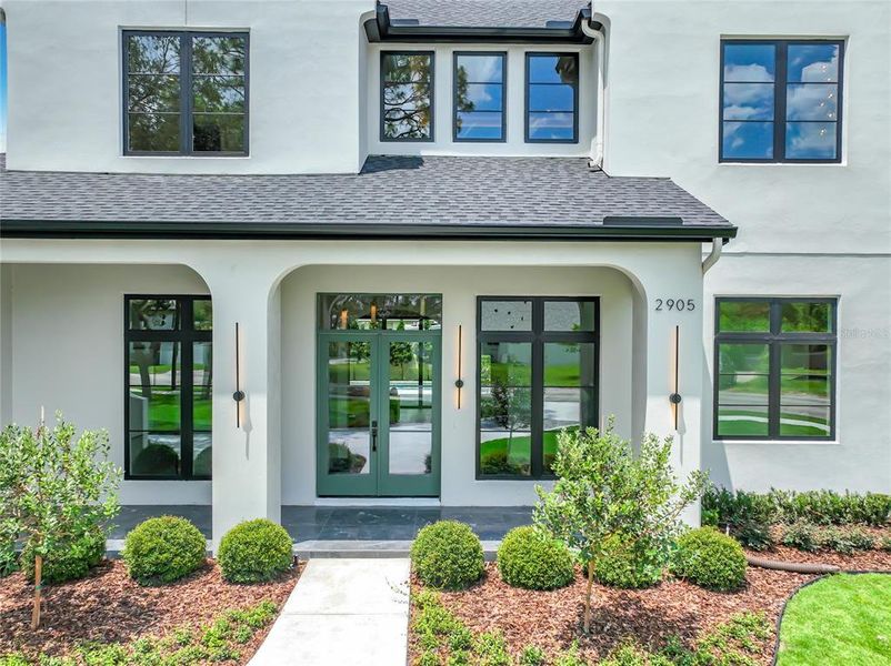 Exterior details and patio area of a home in , Winter Park (Image 33). Exterior details and patio area of a home in , Winter Park (Image 33).