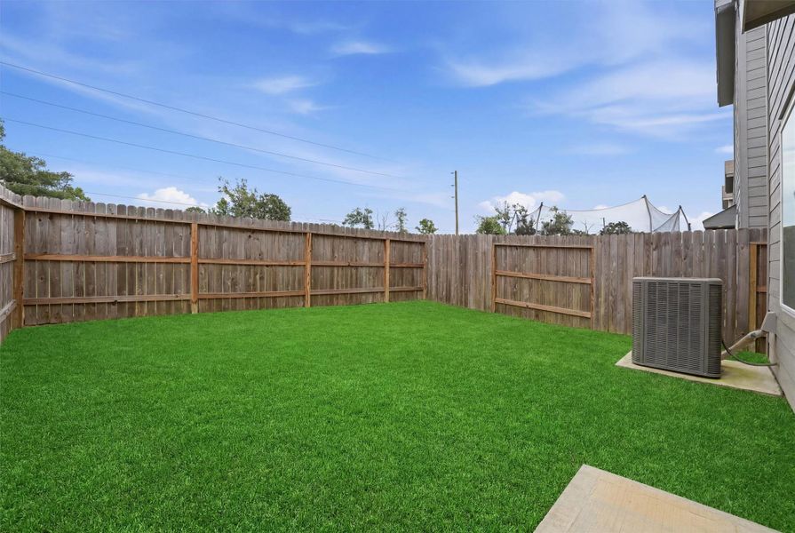 Fully Fenced Backyard with Room to Play Fully Fenced Backyard with Room to Play