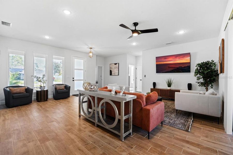 Furnished interior view inside a new home in , Palm Coast (Image 15).