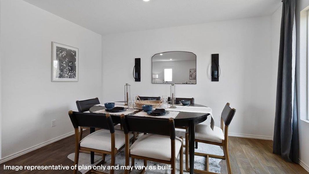 Furnished interior view inside a new home in Sereno Springs, Converse (Image 17).