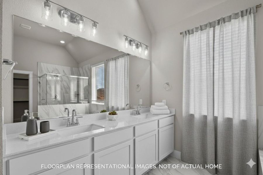 Furnished interior view inside a new home in Miller's Pond, Rosenberg (Image 4).