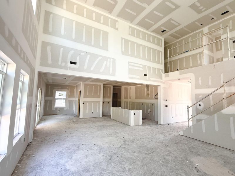 In-progress construction of a new home in , Summerville, SC (Image 42).