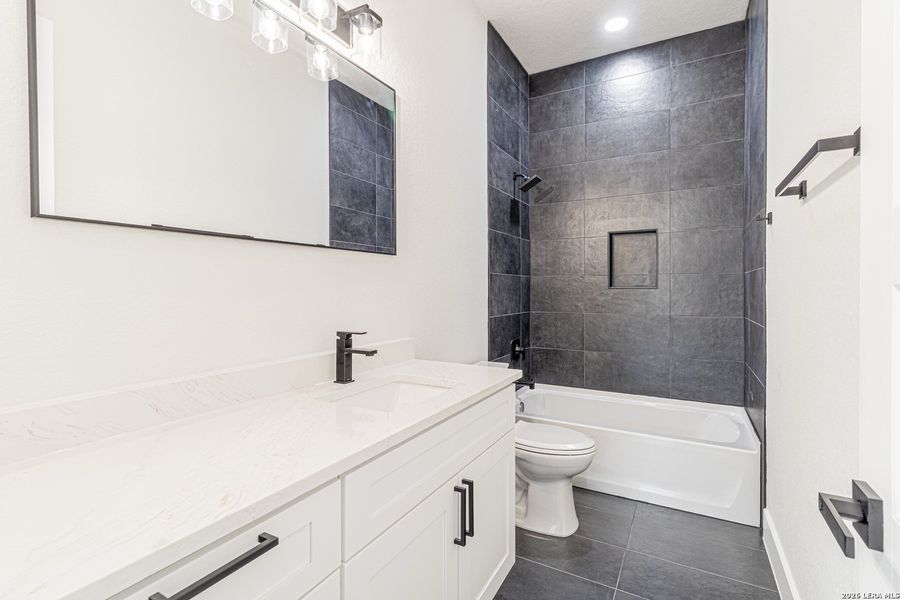 Furnished interior view inside a new home in , San Antonio (Image 9).