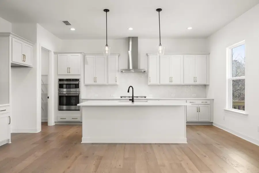 Furnished interior view inside a new home in East Harbor II at Chestatee, Dawsonville (Image 7).