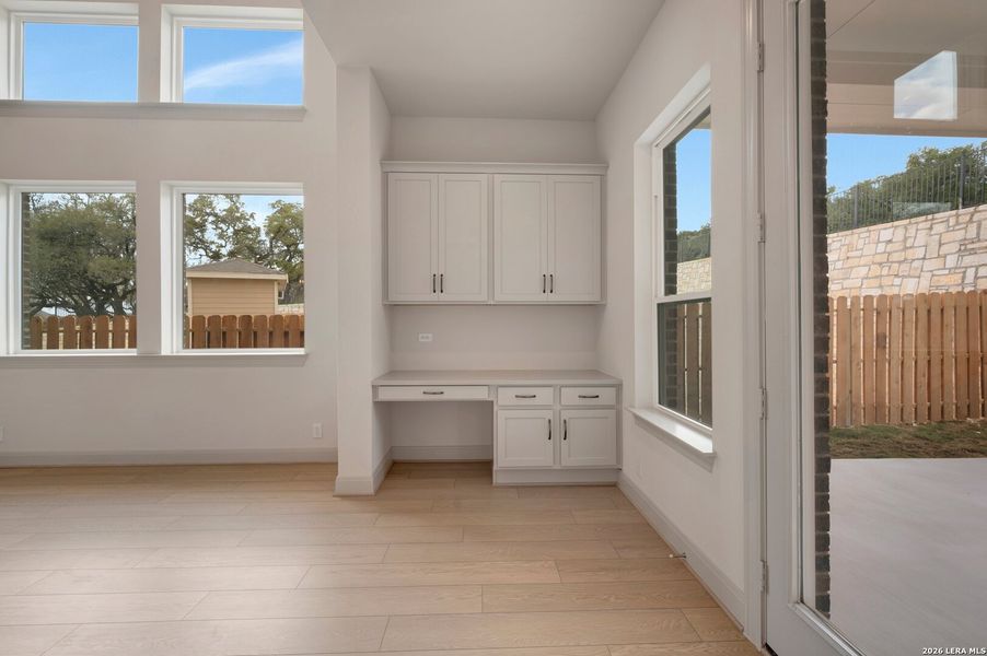 Spacious, unfurnished interior of a new home in Windsong - Legacy Series, Boerne (Image 50).