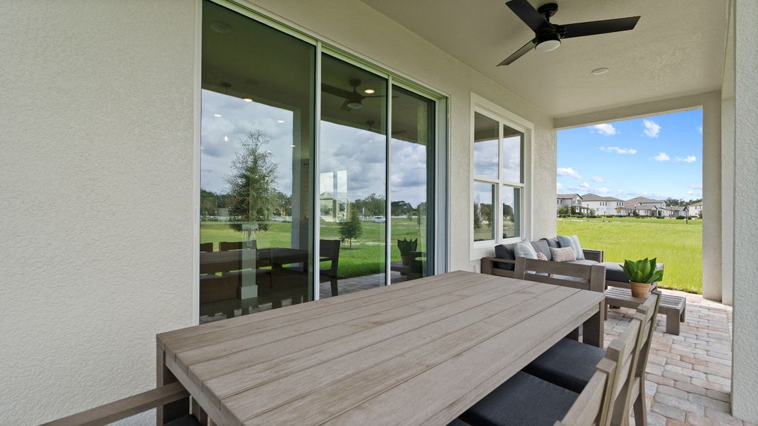 Representative exterior photo of a completed home built from the Sweetgum by DRB Homes in Trailside, Mount Dora, FL (Image 28).