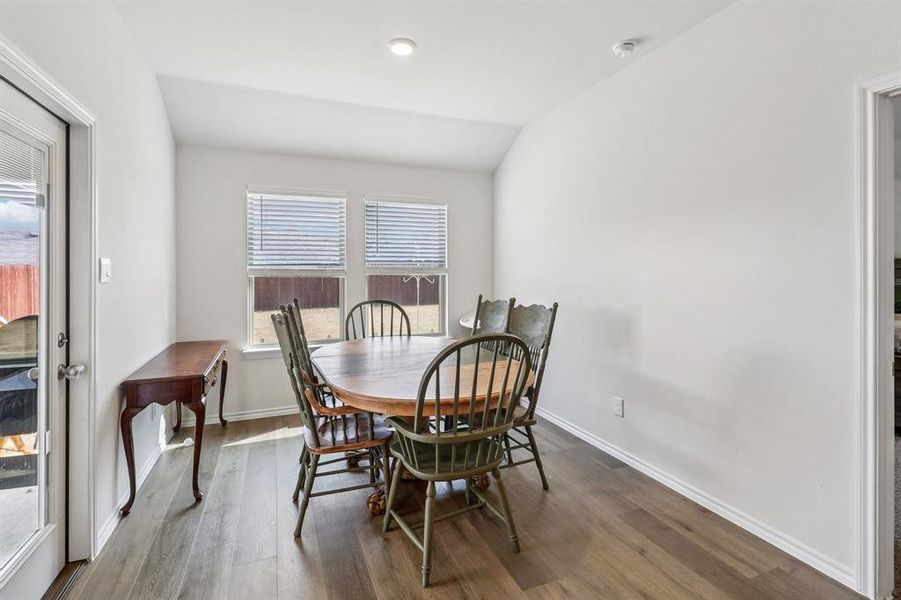 Furnished interior view inside a new home in Creeks at Burnett Trail, Canton (Image 8). Furnished interior view inside a new home in Creeks at Burnett Trail, Canton (Image 8).
