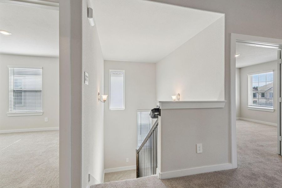 Photo is not of the actual home, but is an inspirational photo of builder’s model home and may depict options, furnishings, and/or decorator features that are not included