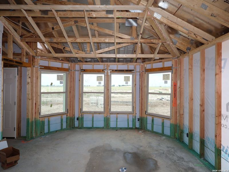 In-progress construction of a new home in Meadows at Clear Springs, New Braunfels, TX (Image 25).