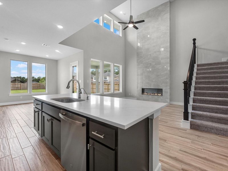 Furnished interior view inside a new home in Clopton Farms, Montgomery (Image 11).