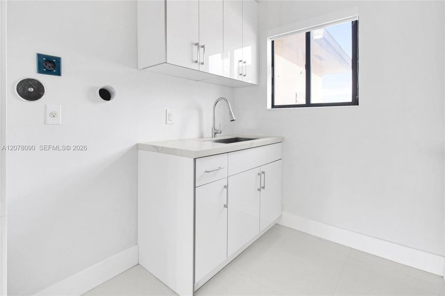 Furnished interior view inside a new home in , Miami (Image 11).