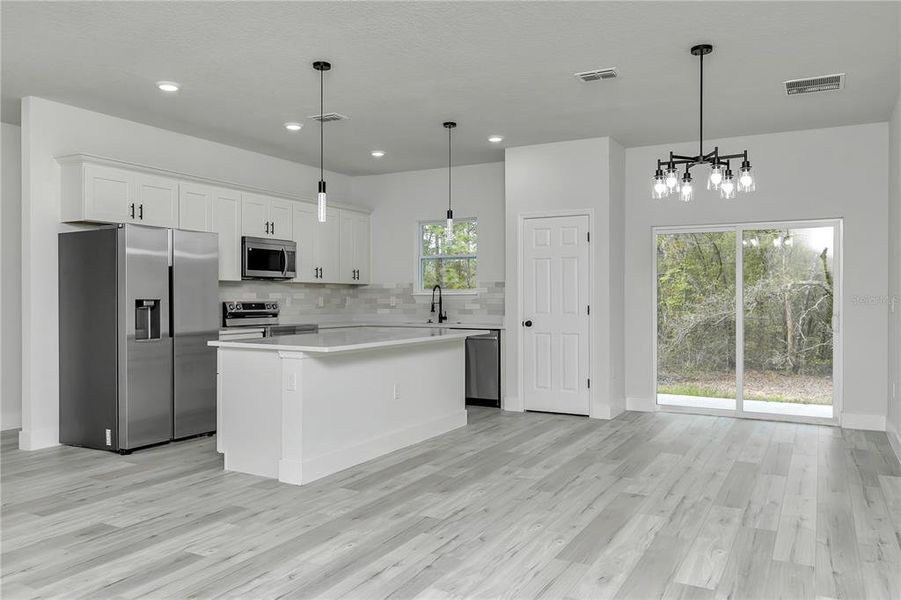 Furnished interior view inside a new home in , Citrus Springs (Image 6). Furnished interior view inside a new home in , Citrus Springs (Image 6).