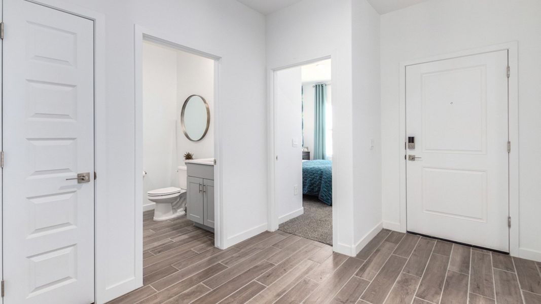 Furnished interior view inside a new home in Saguaro Bloom, Marana (Image 21).