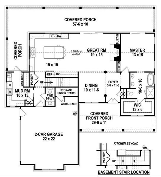 2D floor plan layout of this home in , Carrollton, GA (Image 2). 2D floor plan layout of this home in , Carrollton, GA (Image 2).