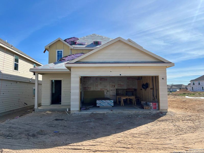 In-progress construction of a new home in Hickory Ridge, Elmendorf, TX (Image 34). In-progress construction of a new home in Hickory Ridge, Elmendorf, TX (Image 34).
