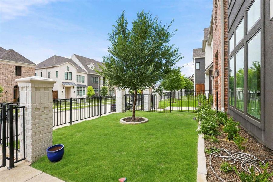 Exterior details and patio area of a home in , Frisco (Image 19).