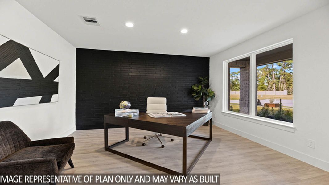 Furnished interior view inside a new home in River Ranch Estates, Dayton (Image 7).