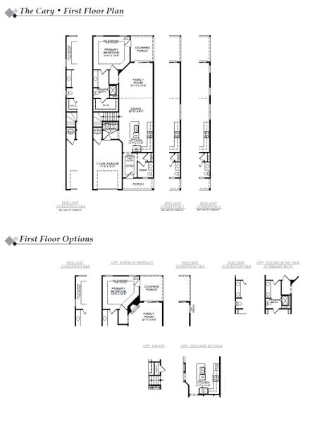 2D floor plan layout for the Cary by Eastwood Homes in East Main Townes, Spartanburg, SC (Image 3). 2D floor plan layout for the Cary by Eastwood Homes in East Main Townes, Spartanburg, SC (Image 3).