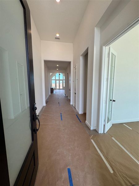 In-progress construction of a new home in Legacy Prairie at Katy Court 60', Katy, TX (Image 21).