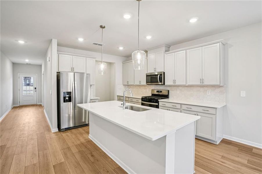 Furnished interior view inside a new home in Hemingway - Reserve Series, Cumming (Image 11).