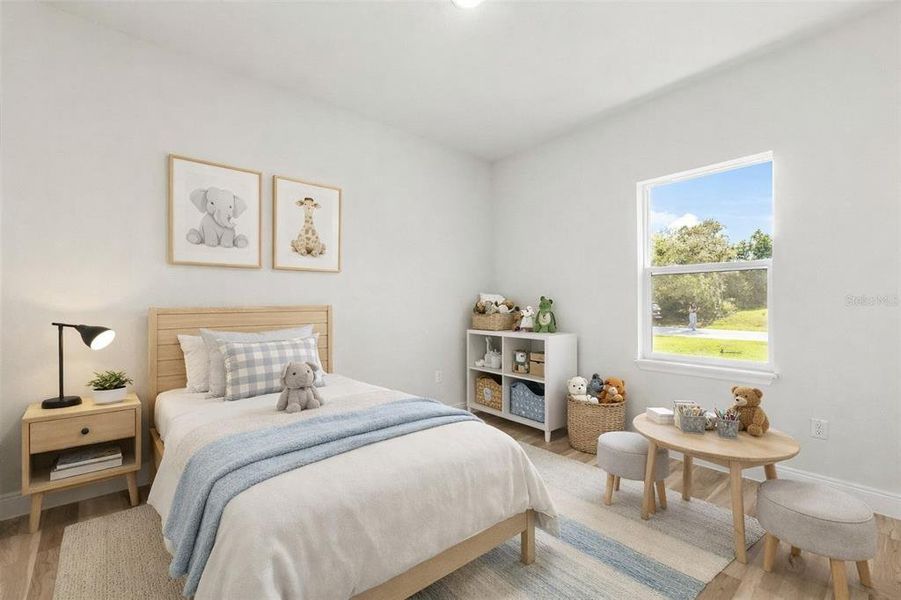 Furnished interior view inside a new home in , Ocala (Image 9).