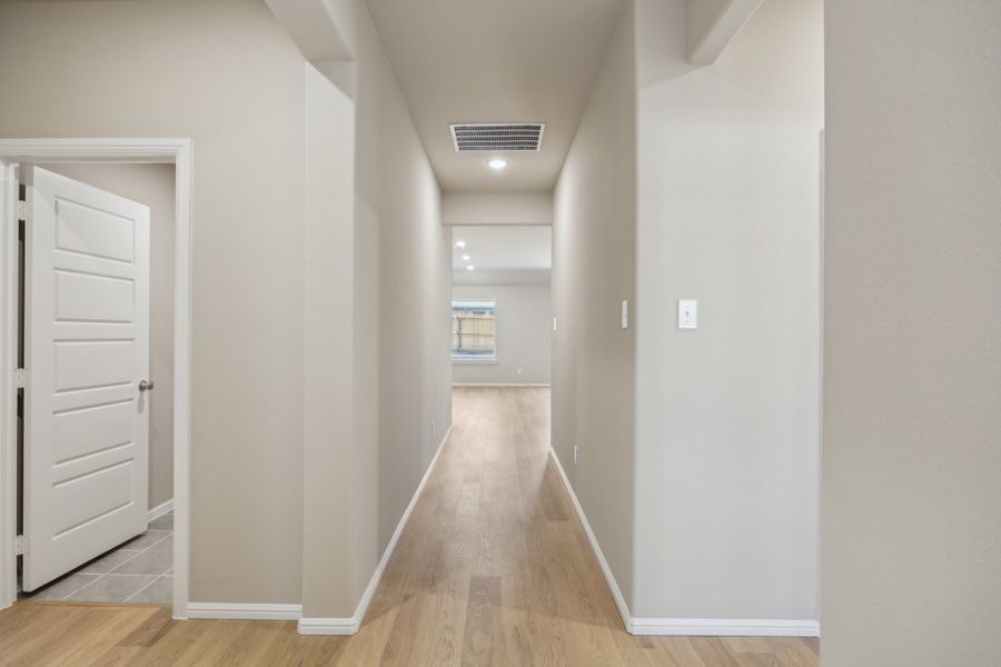 Entryway in the Harper home plan by Trophy Signature Homes – REPRESENTATIVE PHOTO