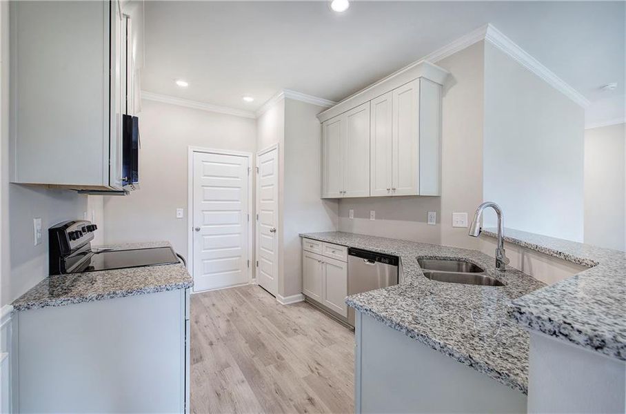 Furnished interior view inside a new home in , Cartersville (Image 3). Furnished interior view inside a new home in , Cartersville (Image 3).