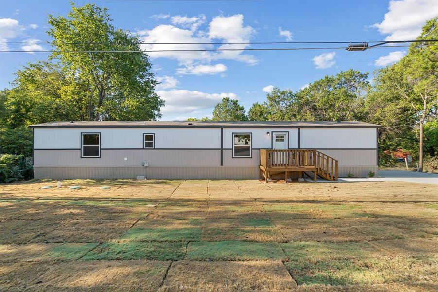 New manufactured home move in ready!