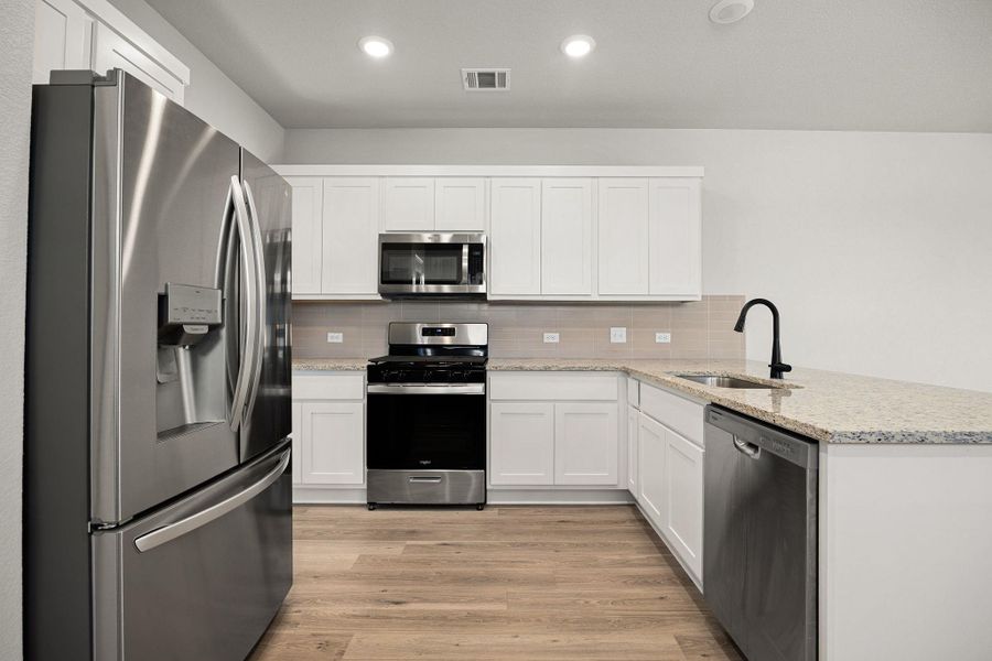 Furnished interior view inside a new home in , Round Rock (Image 12).
