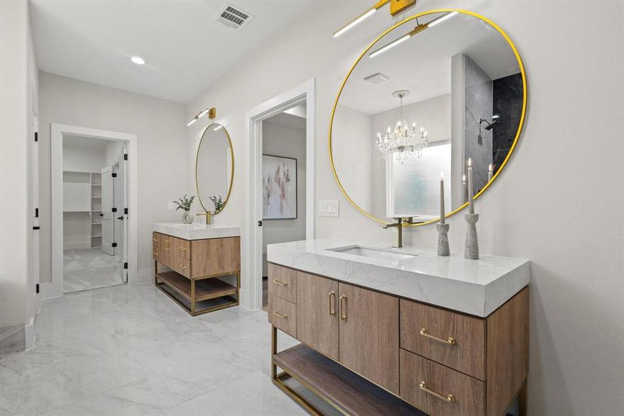 Furnished interior view inside a new home in , Denison (Image 9). Furnished interior view inside a new home in , Denison (Image 9).