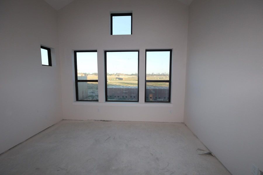 In-progress construction of a new home in ARTAVIA 50' Homesites, Conroe, TX (Image 5).