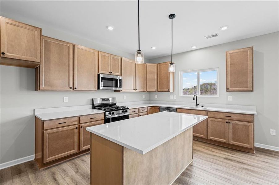 Furnished interior view inside a new home in Twin Lakes, Hoschton (Image 16).