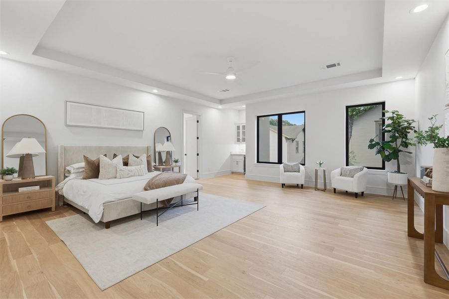 Larger than life primary suite