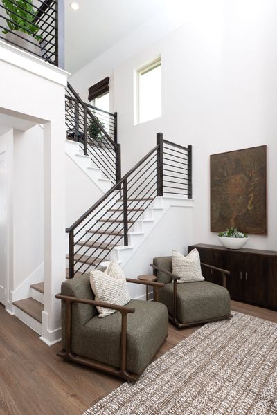 Representative furnished interior of a home built from the Logan by Tri Pointe Homes in Somerset Park, Rockwall (Image 10).