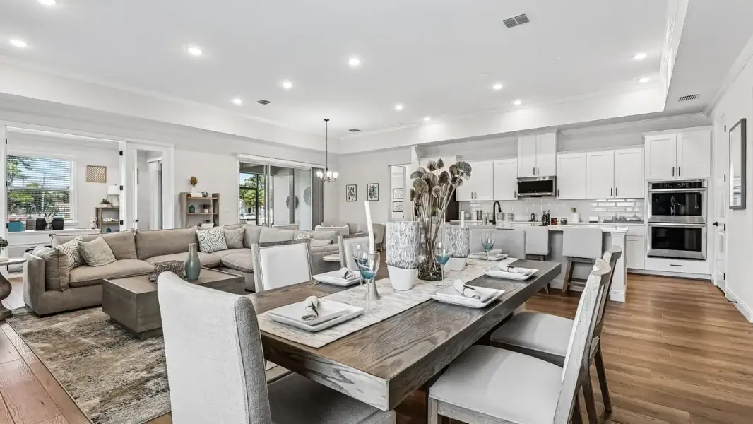 Representative furnished interior of a home built from the Venice by Maronda Homes in Malabar Springs, Palm Bay (Image 17).