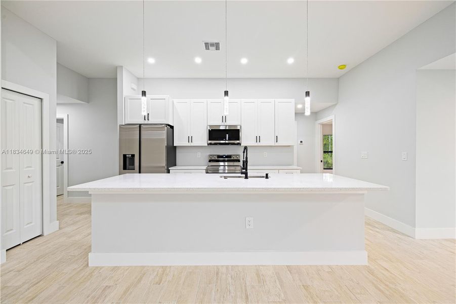 Furnished interior view inside a new home in , Lehigh Acres (Image 6).