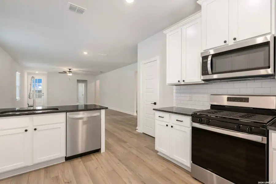 Furnished interior view inside a new home in Hightop Ridge, Converse (Image 7).