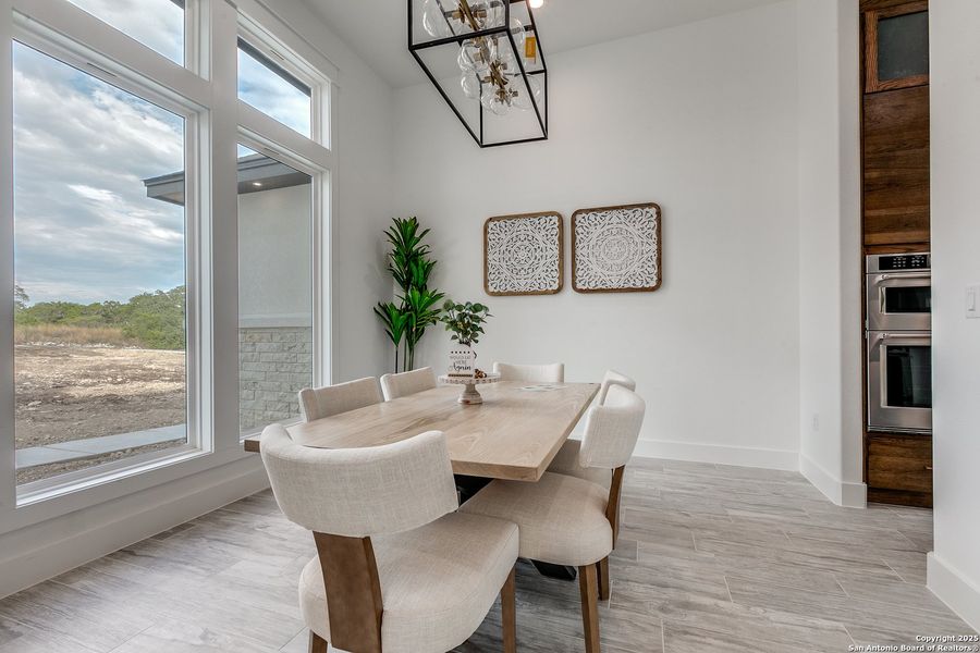 Furnished interior view inside a new home in , Mico (Image 15).