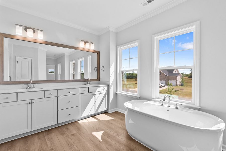 Furnished interior view inside a new home in Lilah Grove, Summerfield (Image 14).
