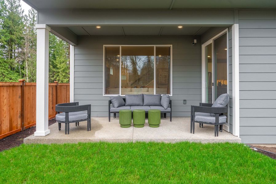 Exterior details and patio area of a home in , Leon Valley (Image 4). Exterior details and patio area of a home in , Leon Valley (Image 4).