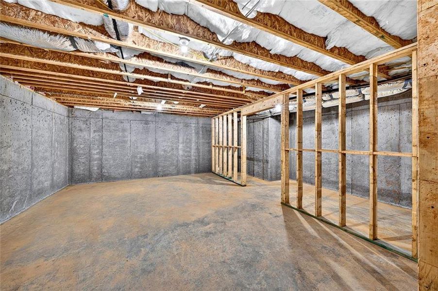 In-progress construction of a new home in , Bishop, GA (Image 73).